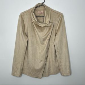 Philosophy Faux Suede Jacket